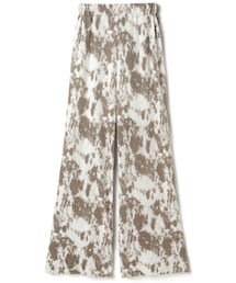 GRL | ニュアンス柄プリーツストレートパンツ(その他パンツ)