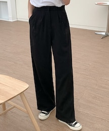 DHOLIC STYLE | [heyboo] 3TYPEツータックスラックスパンツ(スラックス)