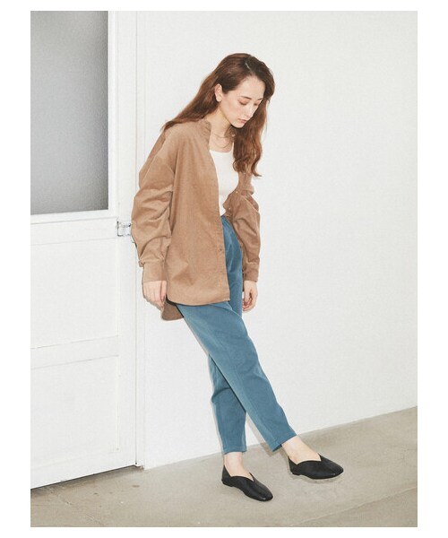 earth music&ecology（アースミュージックアンドエコロジー）の「ORiental TRaffic バブーシュ（シューズ・アイボリー/ブラック/ブラウン・S/M/L）」の12枚目の写真