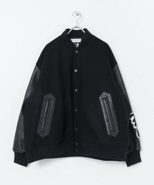 FACETASM（ファセッタズム）の「FACETASM F STADIUM JACKET（その他・メンズ・BLACK・3）」の9枚目の写真