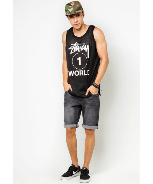 STUSSY(ステューシー)の「One World Mesh Tank Top()」 - WEAR