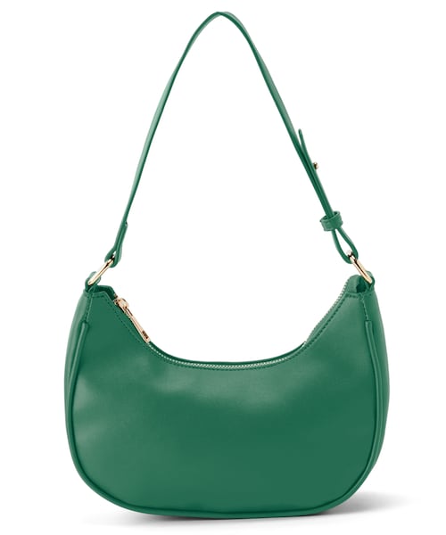 GRL（グレイル）の「レザーショルダーバッグ（ショルダーバッグ・レディース・オフホワイト/レッド/グリーン・F）」の2枚目の写真