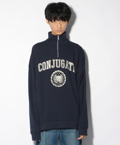 PAGEBOY（ページボーイ）の「【PAGEBOYLIM】カレッジジップスウェット（トップス・レディース・グレー/ネイビー・M/L）」の17枚目の写真