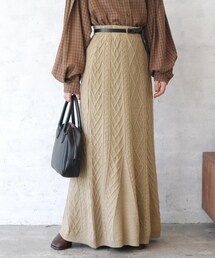 Crisp | ケーブルマーメイドスカート[c2k2900](スカート)