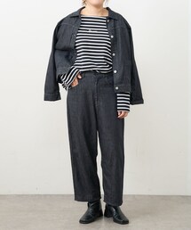 PUAL CE CIN | 【Du noir】JAPAN MADEデニムバルーンパンツ(その他パンツ)