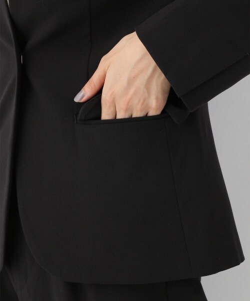 LEPSIM（レプシィム）の「洗えるきれいジャケット[2021秋冬]（ジャケット/アウター・ブラック/モクグレー/グレージュ/モカ・S/M/L/LL(WEB限定)）」の15枚目の写真