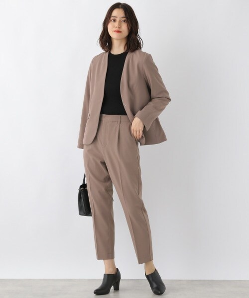 LEPSIM（レプシィム）の「洗えるきれいジャケット[2021秋冬]（ジャケット/アウター・ブラック/モクグレー/グレージュ/モカ・S/M/L/LL(WEB限定)）」の9枚目の写真