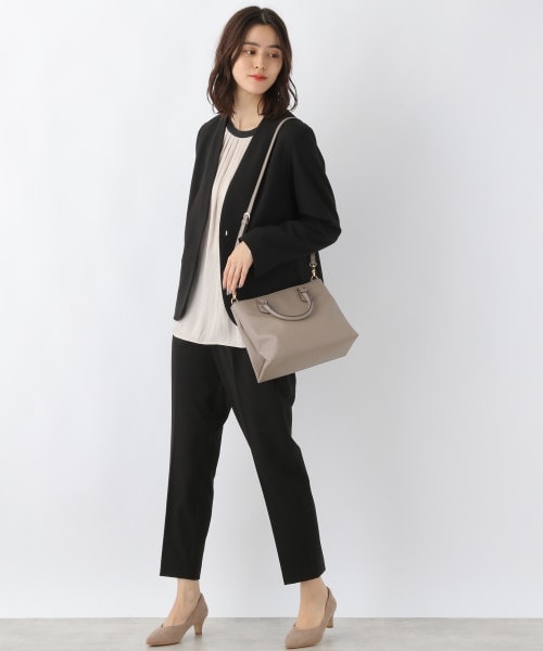 LEPSIM（レプシィム）の「洗えるきれいジャケット[2021秋冬]（ジャケット/アウター・ブラック/モクグレー/グレージュ/モカ・S/M/L/LL(WEB限定)）」の5枚目の写真