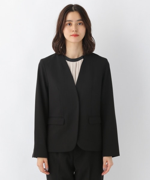 LEPSIM（レプシィム）の「洗えるきれいジャケット[2021秋冬]（ジャケット/アウター・ブラック/モクグレー/グレージュ/モカ・S/M/L/LL(WEB限定)）」の10枚目の写真