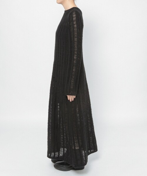 PAGEBOY（ページボーイ）の「スノウメッシュアミニットワンピース（ワンピース/ドレス・オフホワイト/ブラック・F）」の8枚目の写真