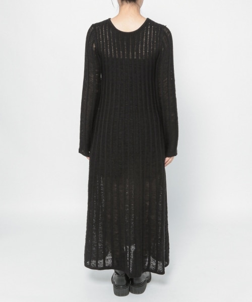 PAGEBOY（ページボーイ）の「スノウメッシュアミニットワンピース（ワンピース/ドレス・オフホワイト/ブラック・F）」の9枚目の写真