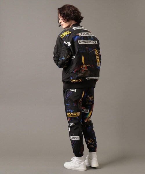 AVIREX(アヴィレックス)の「【WEB限定】ファイターフォト タイプ MA-1/FIGHTER PHOTO TYPE MA-1(ジャケット/アウター・メンズ・BLACK/SAGE・M, L, XL, XXL)」の10枚目の写真