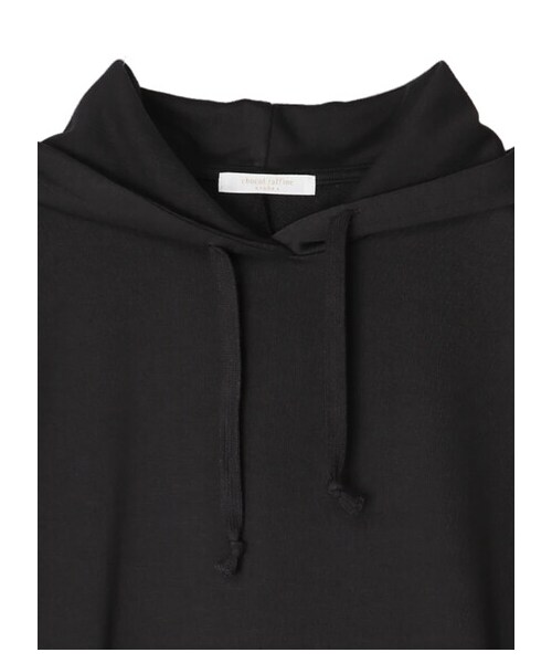 Green Parks(グリーンパークス)の「Z 裾フェイクパーカーチュニック(トップス・チャコールグレー/ベージュ/ダークカーキ・F)」の4枚目の写真