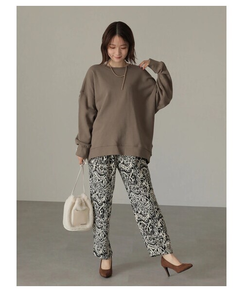 AMERICAN HOLIC（アメリカンホリック）の「≪USED≫ニュアンスモチーフイージーパンツ（パンツ・フラワー・M/L）」の9枚目の写真