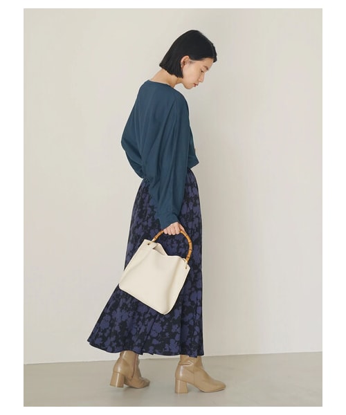 AMERICAN HOLIC(アメリカンホリック)の「【InRed 12月号掲載】Flowerペプラムスカート(スカート・スモールフラワー/ビッグフラワー・S/M/L)」の3枚目の写真