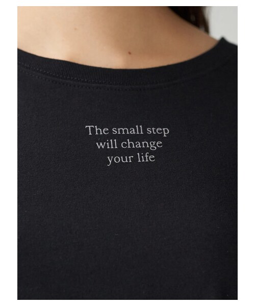 earth music&ecology(アースミュージックアンドエコロジー)の「The small step ロンT(トップス・オフホワイト/ブラック・F)」の17枚目の写真