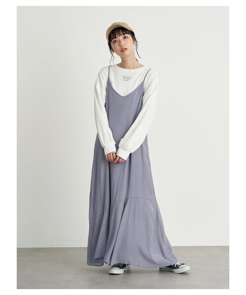 earth music&ecology(アースミュージックアンドエコロジー)の「The small step ロンT(トップス・オフホワイト/ブラック・F)」の11枚目の写真