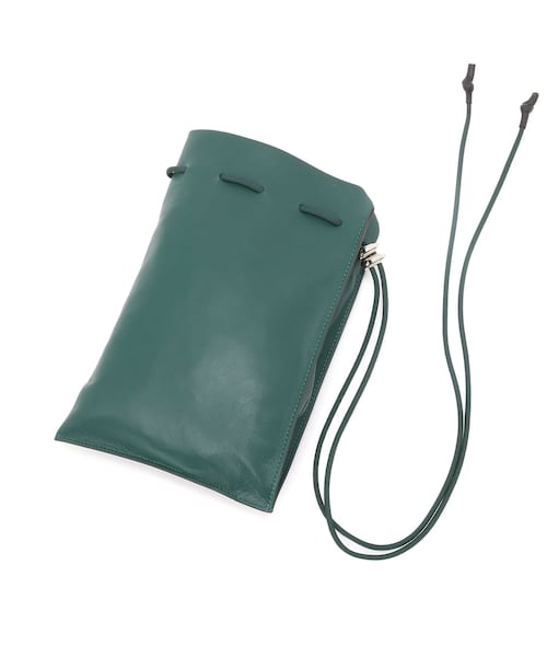 Lui's（ルイス）の「【ITTI / イッチ】HELLIE KINCHAKU SHOULDER（ショルダーバッグ・レディース・ベージュ/グリーン/ブラック・F）」の2枚目の写真