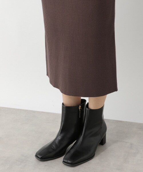 LEPSIM（レプシィム）の「12ゲージ洗えるケアニットスカート（スカート・ブラック/グレー/ブラウン・FREE SIZE/FREE TALL）」の14枚目の写真