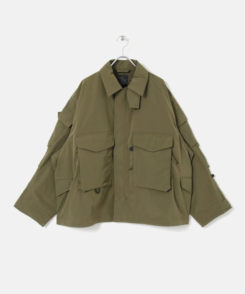 DAIWA PIER39（ダイワピア39）の「DAIWA PIER39 TECH MIL BDU JACKET（その他・メンズ・BLACK/OLIVE・S/M/L）」の2枚目の写真