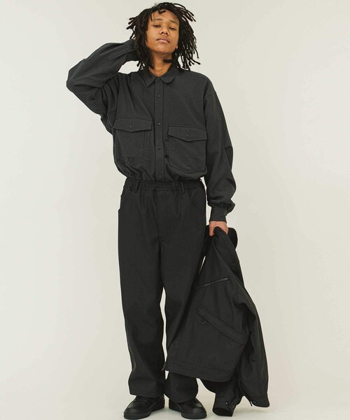 DAIWA PIER39(ダイワピア39)の「DAIWA PIER39 TECH FLANNEL CPO SHIRTS(その他・メンズ・GREY/NAVY・S/M/L)」の12枚目の写真