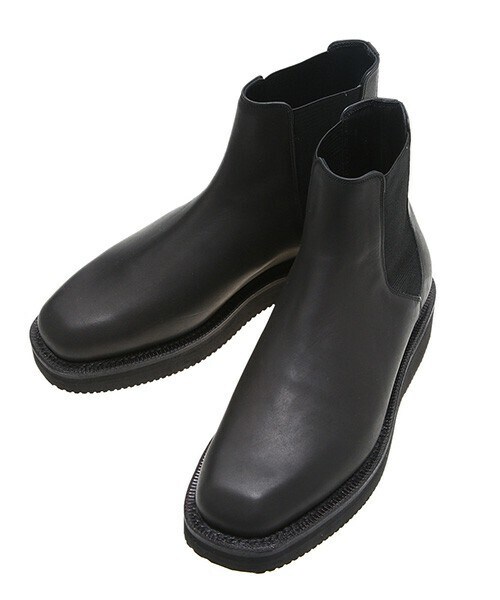AURALEE（オーラリー）の「LEATHER SQUARE BOOTS MADE BY FOOT THE ...