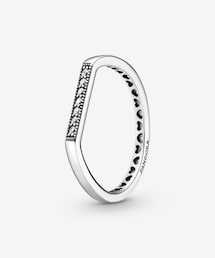 PANDORA | Sparkling bar stacking ring(リング)