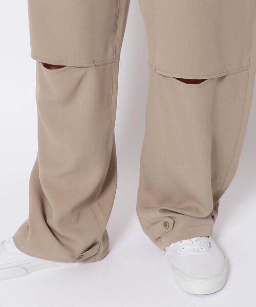 Toironier（トワロニエ）の「Toironier(トワロニエ ) リラックスパンツ RELAX TWILL PANTS（パンツ・BEIGE/OLIVE・1/2）」の10枚目の写真