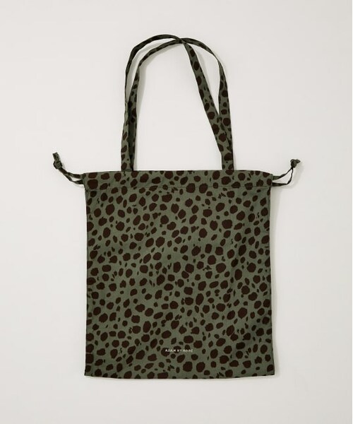 ADAM ET ROPE'（アダムエロペ）の「パッカブルトートバッグ（バッグ・レディース・ホワイト/キャメル/ベージュ/カーキ・F）」の4枚目の写真