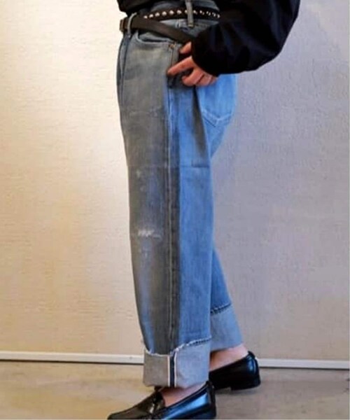 チマラSELVEDGE DENIM WIDE TAPERD CUT サイズ32 JOURNAL STANDARD LUXE（ジャーナルスタンダード ラックス）の