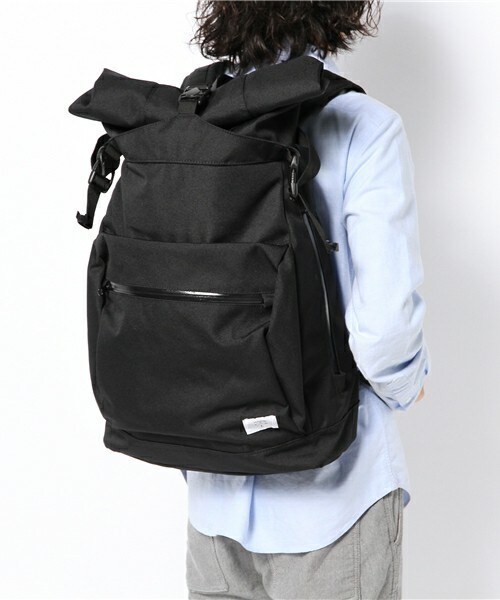 ficouture(フィクチュール)の「FICOUTURE/フィクチュール/CORDURA ROLL TOP(バックパック/リュック・メンズ・ブラック/ブルー・FREE)」の15枚目の写真