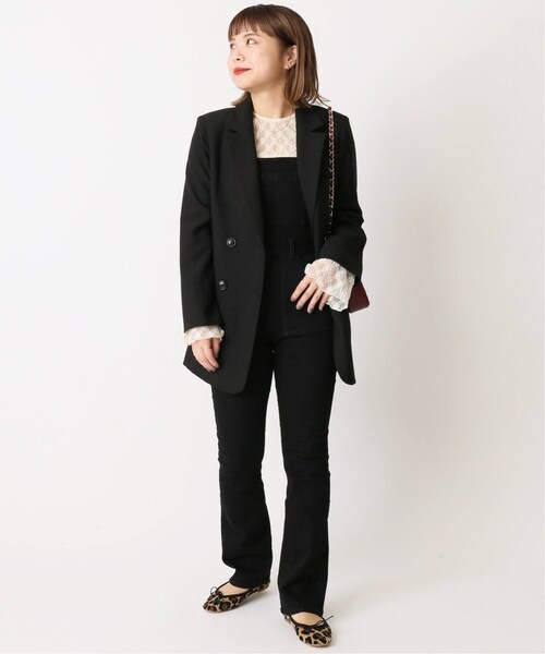 U by SPICK&SPAN(ユーバイスピックアンドスパン)の「フラワーチュールレースプルオーバー◆(トップス・ホワイト A/(011)/フリー/残り2点)」の8枚目の写真