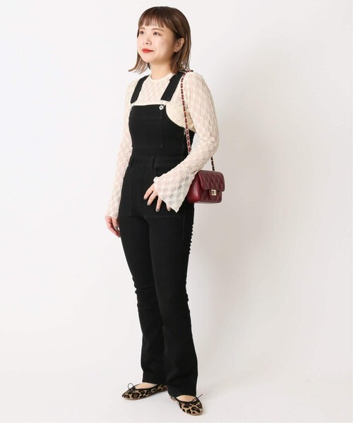 U by SPICK&SPAN(ユーバイスピックアンドスパン)の「フラワーチュールレースプルオーバー◆(トップス・ホワイト A/(011)/フリー/残り2点)」の4枚目の写真