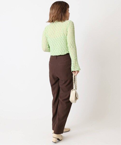 U by SPICK&SPAN(ユーバイスピックアンドスパン)の「フラワーチュールレースプルオーバー◆(トップス・ホワイト A/(011)/フリー/残り2点)」の13枚目の写真