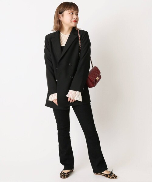 U by SPICK&SPAN(ユーバイスピックアンドスパン)の「フラワーチュールレースプルオーバー◆(トップス・ホワイト A/(011)/フリー/残り2点)」の9枚目の写真