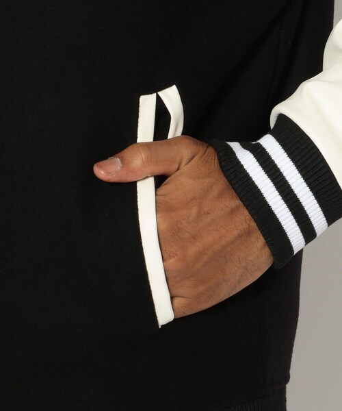 A4A(エーフォーエー)の「【先行予約】A4A(エーフォーエー) スタジャン(ジャケット/アウター・メンズ・WHITE/BLACK・M/L)」の8枚目の写真