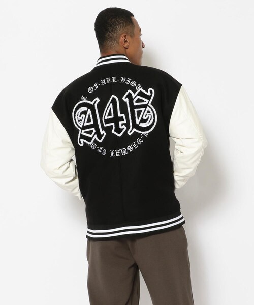 A4A(エーフォーエー)の「【先行予約】A4A(エーフォーエー) スタジャン(ジャケット/アウター・メンズ・WHITE/BLACK・M/L)」の12枚目の写真