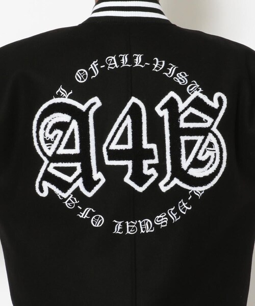A4A(エーフォーエー)の「【先行予約】A4A(エーフォーエー) スタジャン(ジャケット/アウター・メンズ・WHITE/BLACK・M/L)」の9枚目の写真