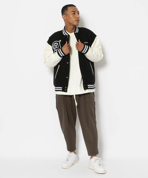 A4A(エーフォーエー)の「【先行予約】A4A(エーフォーエー) スタジャン(ジャケット/アウター・メンズ・WHITE/BLACK・M/L)」の11枚目の写真