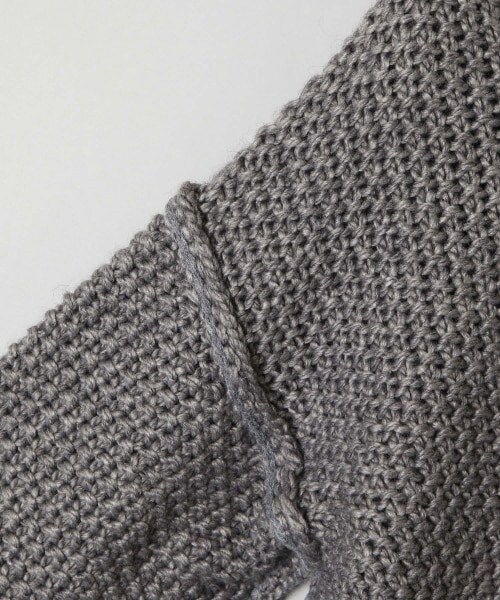 JEANASIS（ジーナシス）の「フリンジニットキャミ2P【SETUP対応】（ワンピース/ドレス・オフホワイト×ベージュ()/グレー×ブラック/ピンク×チャコール・FREE）」の10枚目の写真