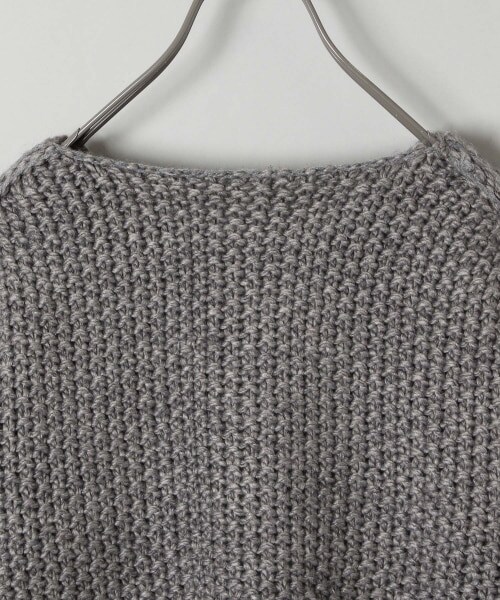 JEANASIS（ジーナシス）の「フリンジニットキャミ2P【SETUP対応】（ワンピース/ドレス・オフホワイト×ベージュ()/グレー×ブラック/ピンク×チャコール・FREE）」の13枚目の写真