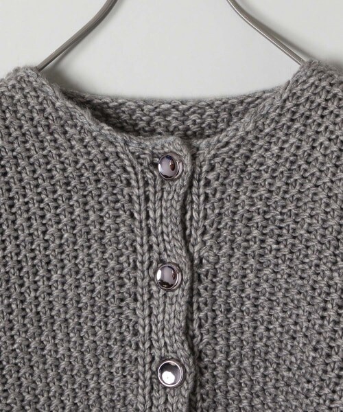 JEANASIS（ジーナシス）の「フリンジニットキャミ2P【SETUP対応】（ワンピース/ドレス・オフホワイト×ベージュ()/グレー×ブラック/ピンク×チャコール・FREE）」の9枚目の写真