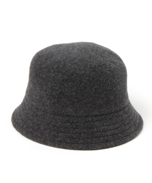 PAGEBOY(ページボーイ)の「バスクバケットハット(帽子・ブラック/チャコール・FREE)」の6枚目の写真
