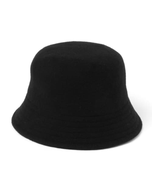 PAGEBOY(ページボーイ)の「バスクバケットハット(帽子・ブラック/チャコール・FREE)」の5枚目の写真