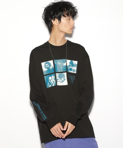 PAGEBOY（ページボーイ）の「ヒューマンフォトロンＴ【WEB先行アイテム】（トップス・オフホワイト/ブラック・M/L）」の16枚目の写真