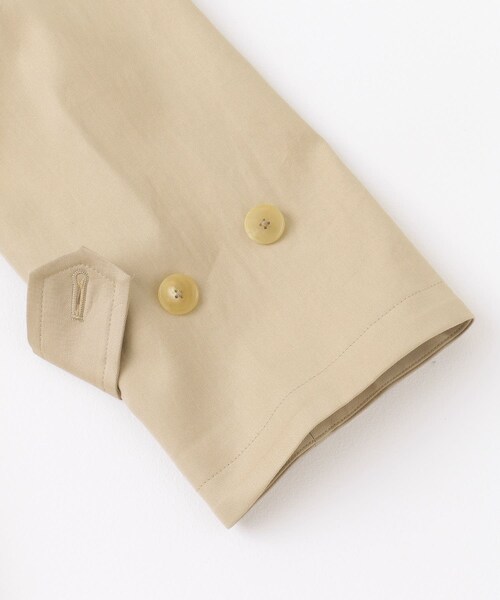 AURALEE(オーラリー)の「AURALEE WASHED FINXTWILL LONGCOAT(その他・レディース・BEIGE・1)」の4枚目の写真