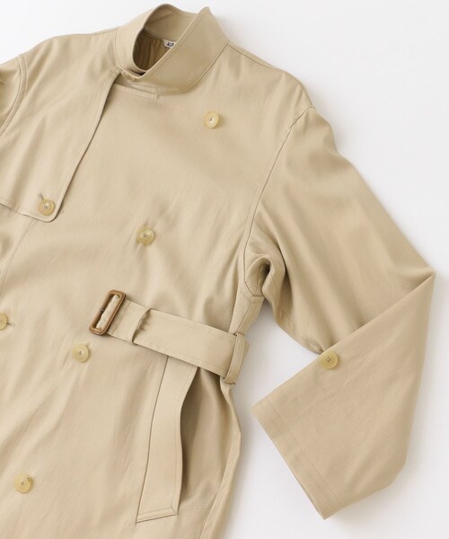 AURALEE(オーラリー)の「AURALEE WASHED FINXTWILL LONGCOAT(その他・レディース・BEIGE・1)」の3枚目の写真