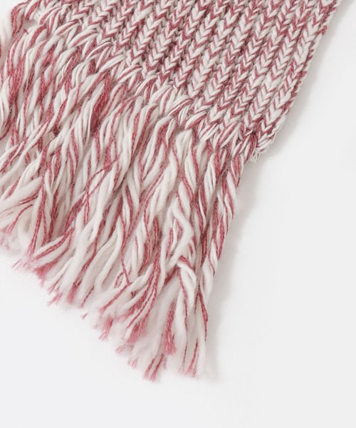 HIGHLAND 2000（ハイランドトゥーサウザンド）の「HIGHLAND 2000 Slub BW Scarf（その他・メンズ・CAMEL/MAROON・-）」の7枚目の写真