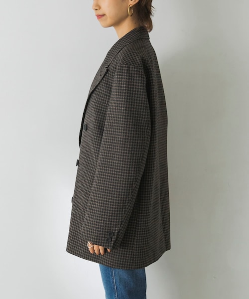 Scye（サイ）の「Scye Shetland Wool Tweed Coat（）」 - WEAR