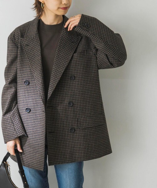 Scye（サイ）の「Scye Shetland Wool Tweed Coat（）」 - WEAR